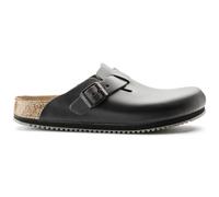 Birkenstock - Sabot Classique en Cuir - Homme - Chaussures - Noir - Taille: 38 EU