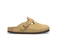 Birkenstock - Sabot Classique en Suède - Femme - Chaussures - Beige - Taille: 37 EU