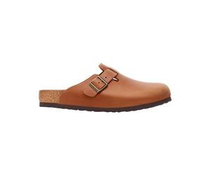 Birkenstock - Sabot en cuir nubuck huilé - Boston Oiled Leather Regular Cognac en Cuir - Taille 43 - Marron Marron 43