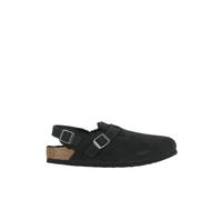 Birkenstock - Sabot en Peau de Mouton avec Boucle - Femme - Chaussures - Noir - Taille: 41 EU