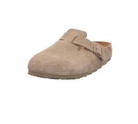 Birkenstock Sabots Boston Suède Étroit Kaki Taille 45