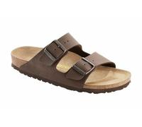 BIRKENSTOCK Sabot Sandale Avec 2 Lanières ARIZONA 151183 Birko Flor Nubuck Mocca