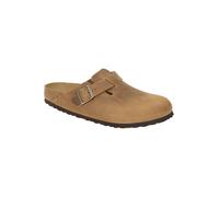 Sabots cuir naturel huilé Birkenstock Boston Marron 42 Étroit