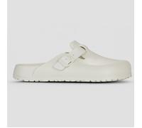 Birkenstock Homme Boston Eva Fermé Avant Blanc, Eggshell, 45 EU