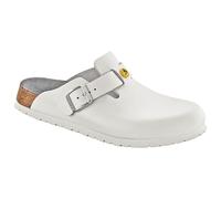 Birkenstock Sabots de Travail Boston Unisexes, Blanc., 42 EU