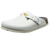 Birkenstock Sabots de travail Boston ESD Blanc Unisexe Taille 42
