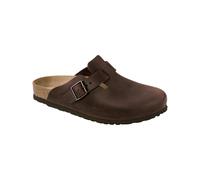 Birkenstock - Sabots en cuir nubuck huilé - Boston Oiled Leather Regular Habana en Cuir - Taille 43 - Marron Marron 43