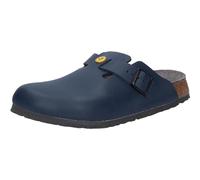 BIRKENSTOCK Homme 61380-43 Boston Chaussures antistatiques en Cuir Naturel Bleu Pointure 43-Semelle Normale