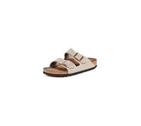 BIRKENSTOCK Sabots et Mules Arizona 51061 en Birko-Flor (Normal) - Unisexe, Semelle intérieure Douce en Daim Taupe, 45 EU