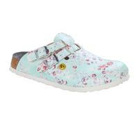 BIRKENSTOCK Femme 1020876-36 Chaussures Professionnelles Kay ESD Flowers Field Mint, Taille 38 FR, Fleurs Champ Menthe, 36 EU Schmal