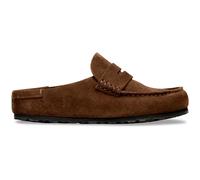 Birkenstock Sabots Naples Wrapped Suede Leather Narrow