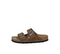 Birkenstock Sandale Arizona Soft Footbed en daim %o, Tabac, 42 EU