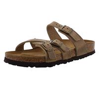 Birkenstock Sandale Arizona Soft Footbed en daim %o, Tabac, 43 EU