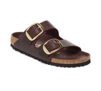 Birkenstock - Sandale en cuir huilé à grande boucle - Femme - Chaussures - Brun - Taille: 40 EU