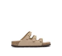 Birkenstock sandale femme beige florida fresh en cuir nubuck - 37