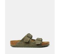 Birkenstock Sandales En Daim Kaki Thym En Cuir Suédé Arizona - EUR 44
