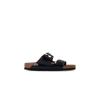 Birkenstock - Sandales Arizona Birko-Flor Patent - Homme - Chaussures - Noir - Taille: 44 EU