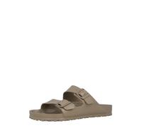 Birkenstock Pantoufles Homme Arizona EVA 1030447 Gris Taupe avec Boucles en Caoutchouc 41