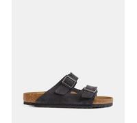 Birkenstock - Sandales Arizona En Cuir Suã¿De - Gris - 43 Gris
