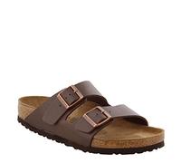 BIRKENSTOCK Sandales Arizona (étroites), Marron - Marron foncé, Marron briko - Pointure : 43 EU, Marron foncé, Marron, 43 EU