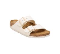 Birkenstock - Sandales - Arizona W Birko-Flor Eggshell pour Femme en Cuir - Taille 38 - Beige Beige 38