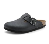Birkenstock Sandales Boston Cuir huilé - 0059463 Noir 40