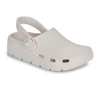 BIRKENSTOCK Sandales compensées Birki Flow Kids EVA Eggshell in Blanc 34