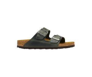 Birkenstock - Sandales en cuir - Arizona LEOI Regular Thyme en Cuir - Taille 43 - Vert Vert 43