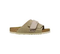 Birkenstock - Sandales en cuir - Kyoto Nubuck Leather/Suede Narrow Taupe en Cuir - Taille 39 - Gris Gris 39