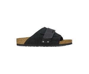 Birkenstock - Sandales en cuir - Kyoto Nubuck-Suede Leather Regular Black en Cuir - Taille 43 - Noir Noir 43