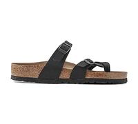Sandales femme Birkenstock Mayari Vegan Birko-Flor Birkibuc Large - black - 38