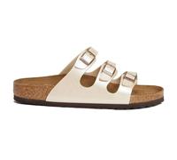 Birkenstock Sandales Florida Birko-Flor Graceful Normal pour femme, blanc nacré, 37 EU