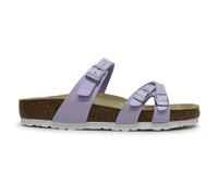 Birkenstock Sandales Franca Birko-Flor unisexes, Lizard Violet Brume Brillant, 8 Women/6 Men