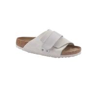 Birkenstock - Sandales - Kyoto Nubuck Suede Leather Antique White en Cuir - Taille 37 - Blanc Blanc 37