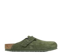 Birkenstock Sabots Boston en daim vert Taille 43 Homme