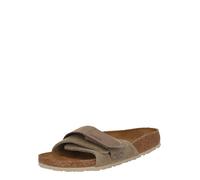 Sandales Birkenstock Oita cuir suédé largeur étroite beige marron - 38