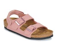BIRKENSTOCK Sandales plates Milano AS Kids BFBC Pink Clay in Rose 35