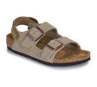 BIRKENSTOCK Sandales plates Milano AS Kids LEVE Taupe in Beige 27