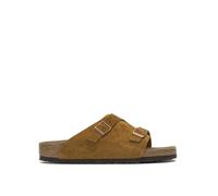 Birkenstock sandales Zürich en daim marron homme - 44