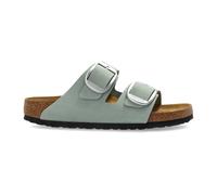 Birkenstock - Slides Arizona Big Buckle Narrow - Femme - Chaussures - Vert - Taille: 36 EU