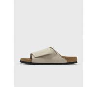 Birkenstock Solana VL Suede Leather men Sandals & Slides white taille: 44