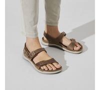 BIRKENSTOCK SONORA ADVENTURE SANDALE FEMME GINGEMBRE CUIR NUBUCK LARGEUR ETROITE