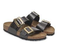 Birkenstock, SYDNEY CUSHION BUCKLE, Chaussons Sandales Mode Casual, Graceful Licorice, 39 EU Stretta