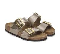 Birkenstock, SYDNEY CUSHION BUCKLE, Chaussons Sandales Mode Casual (Graceful Taupe, Système Taille Chaussures EU, Adulte, Numérique, Mince, 41)