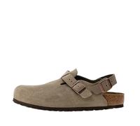 Birkenstock - Tokio II Suede Coupe Régulière - Homme - Chaussures - Gris - Taille: 44 EU