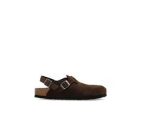 Birkenstock - Tokio II Suede Regular Fit - Femme - Chaussures - Brun - Taille: 41 EU
