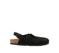 Birkenstock - Tokio II Suede Chaussures - Femme - Chaussures - Noir - Taille: 42 EU