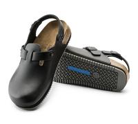 BIRKENSTOCK TOKIO SL BLACK LARGEUR ETROITE NOIR PROFESSIONAL SUPER GRIP SABOT CU