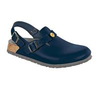 BIRKENSTOCK Tokio Tokyo Chaussures antistatiques pour Homme en Cuir Naturel Bleu Pointure 39 - Semelle Normale, Bleu, 44 EU