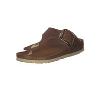 BIRKENSTOCK Tongs 'Gizeh Big Buckle' brun foncé, Taille 43